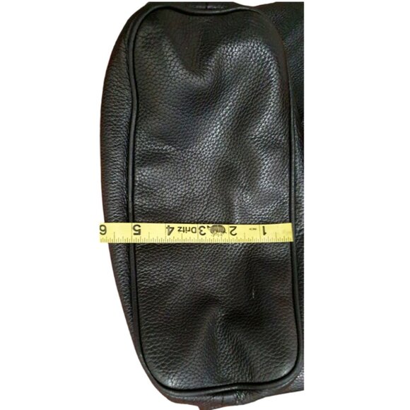 Michael Kors Jules Large Convertible Drawstring Leather Shoulder Bag-Black - Picture 13 of 14